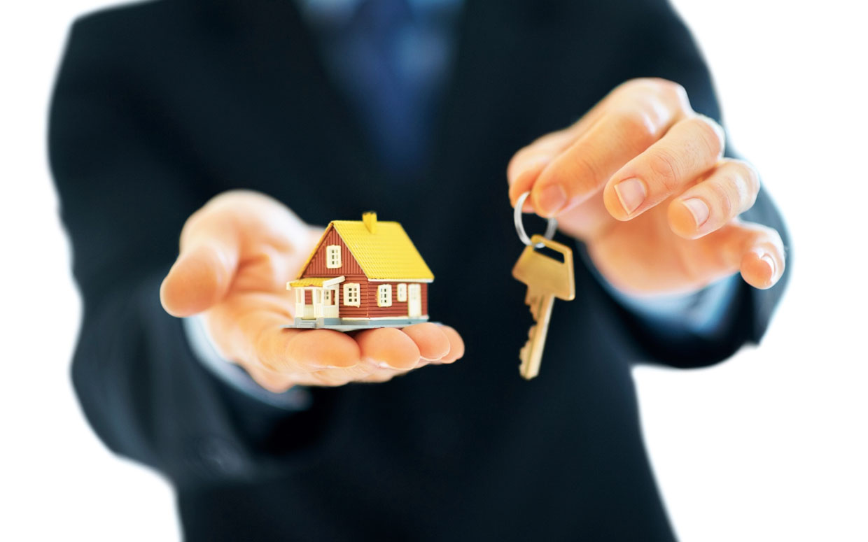 giving home key