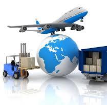 globe plane and truck